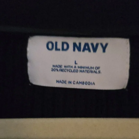 Old Navy Women's Black Cardigan Sweater - Picture 2 of 3